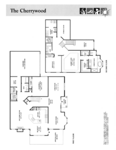 Villas of Newtown Cherry Wood Floor Plan