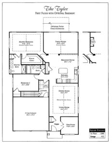 villages of flowers mill tyler floor plan3B