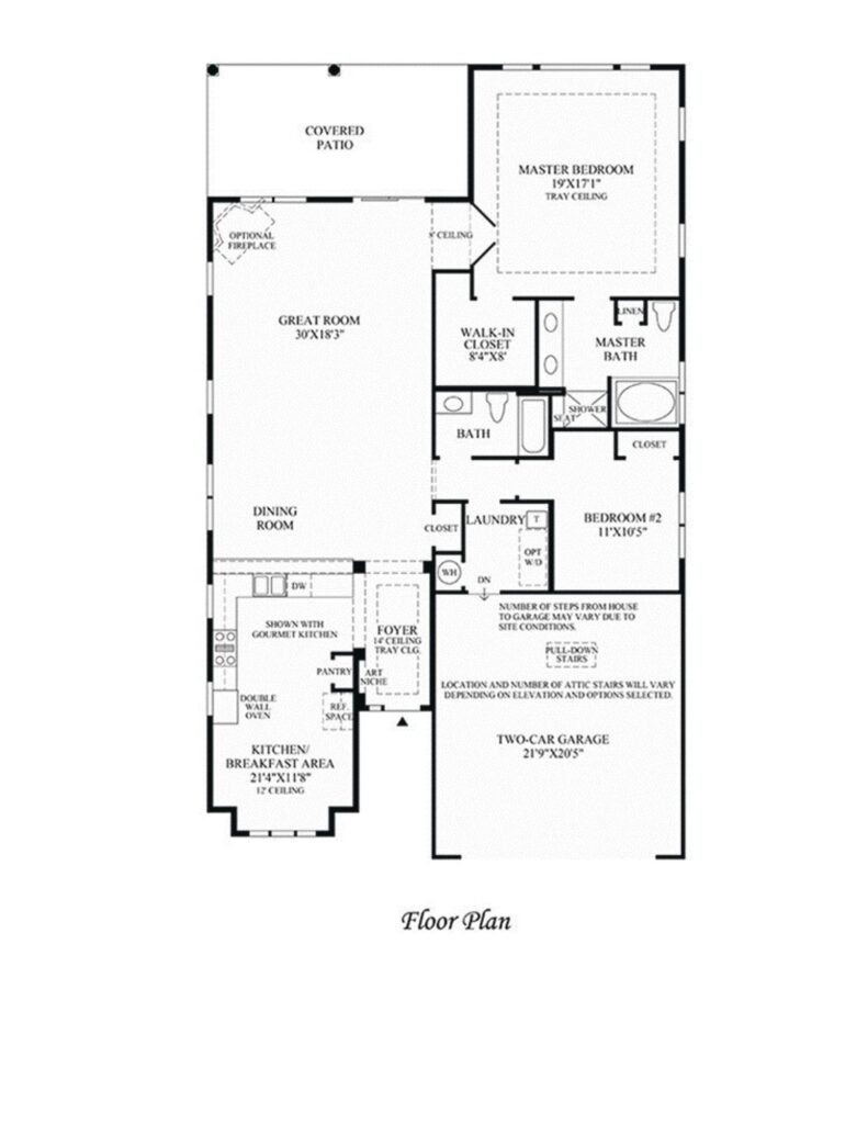 regency of yardley braddock floor plan2 - Senior Living Options - 55+