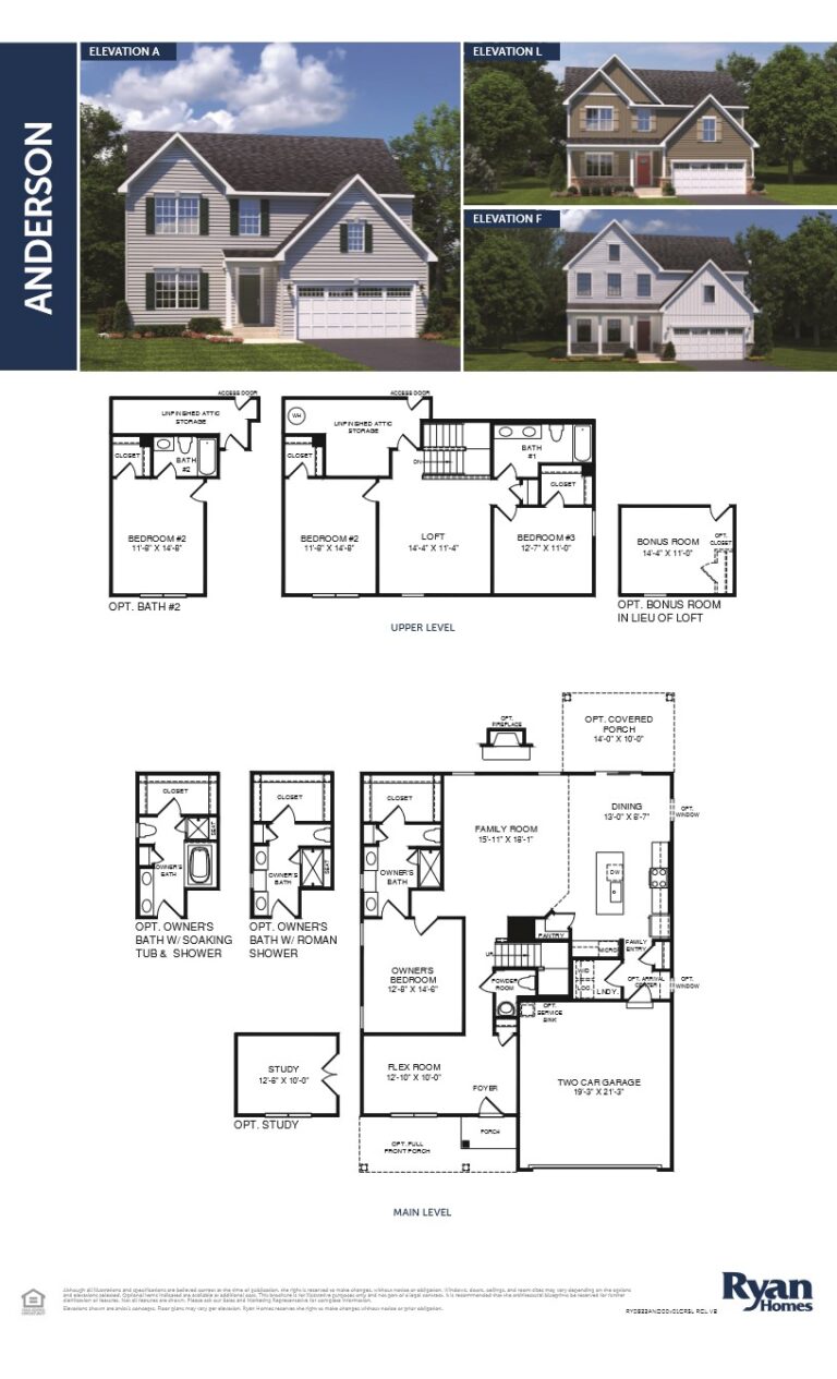 Preserve At Weatherby Anderson Floor Plan - Senior Living Options - 55+