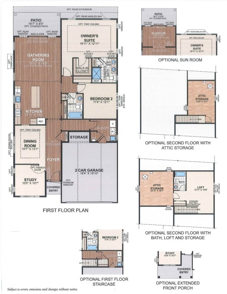 Orchard View At Mullica Hill Chatham Floor Plan - Senior Living Options ...